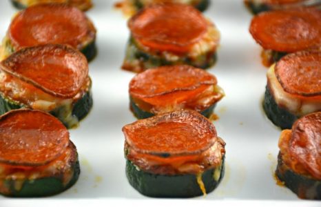 Easy Zucchini Pizza Bites