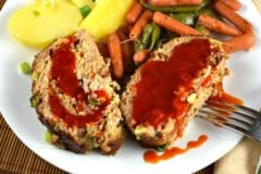 Glazed Hawaiian Pork Roll