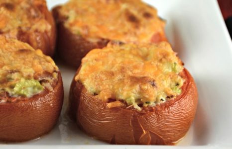 Tomato Tuna or Crab Melts