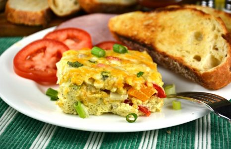 Cheesy Oven Baked Western