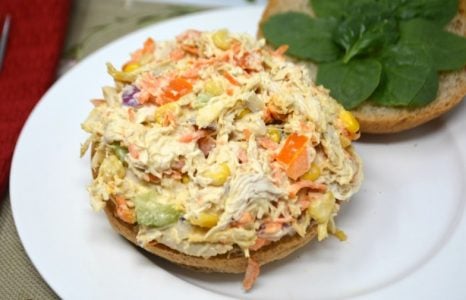 Slow Cooker Chicken Salad On Anything