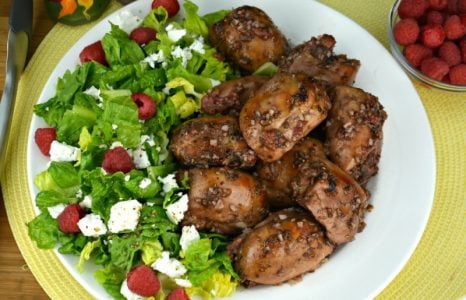 Raspberry Balsamic Baked Chicken