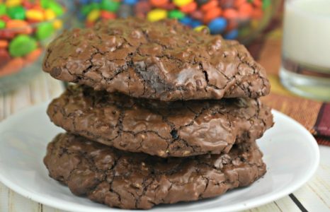 Double Chocolaty Espresso Pecan Cookies