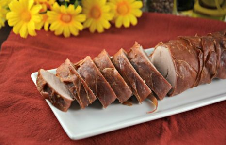 Pork Tenderloin Wrapped in Prosciutto