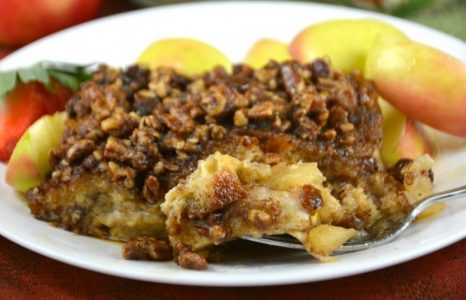 Overnight Apple French Toast