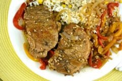 Balsamic Pork Chops with Wine and Garlic