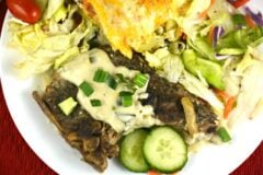 Slow Cooker Creamy Honey Mustard Pork Chops