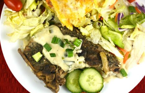 Slow Cooker Creamy Honey Mustard Pork Chops