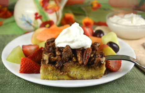Overnight Pecan French Toast