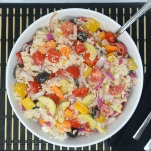 Greek Rice Salad