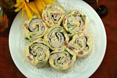 Cheesy Honey Mustard Turkey Roll Ups