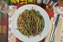 Easy Black Bean, Green Bean and Pork Stir Fry