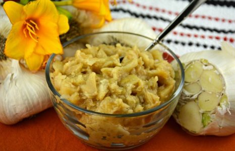 Oven Roasted Garlic Puree