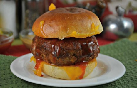 Baked Meatloaf Burgers