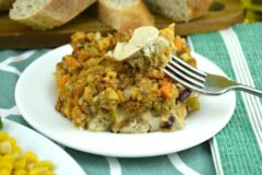 Chicken and Stuffing Oven Bake