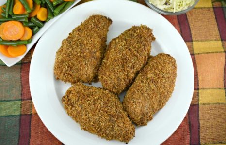 Crispy Onion Honey Mustard Chicken