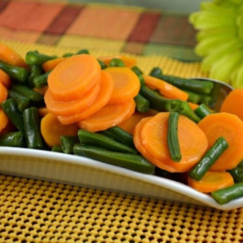 Glazed Green Beans and Carrots