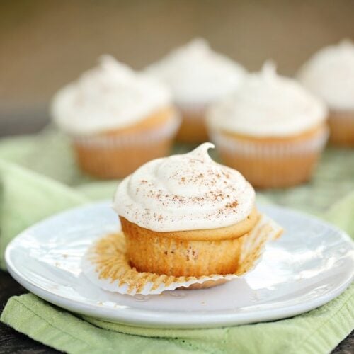 Caramel Apple Cupcakes