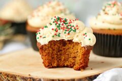 Easy Gingerbread Cupcakes