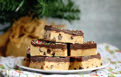 Peanut Butter Cookie Dough Bars