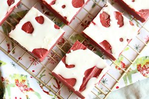 Easy Red Velvet Fudge