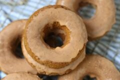 Glazed Pumpkin Donuts