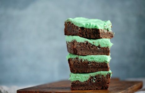 The Best Grasshopper Brownies