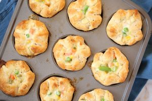 Easy Pot Pie Muffins