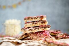 Layered Chocolate Nut Toffee