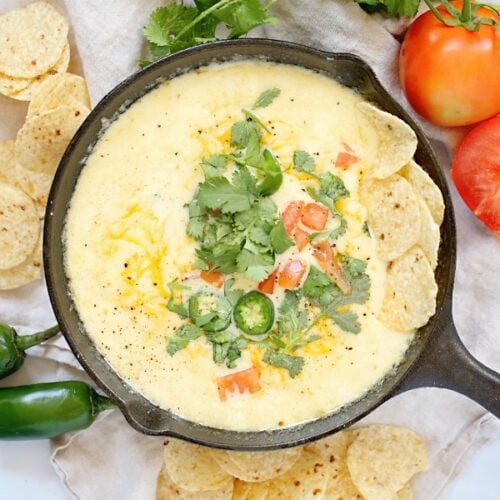 Easy Skillet Queso Dip