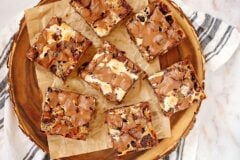 Easy Layered S'mores Brownies