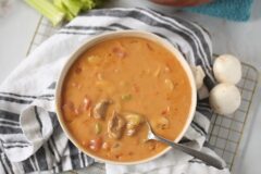 Easy Steak Soup