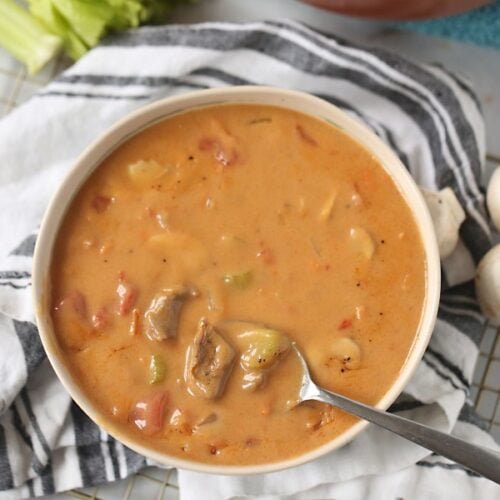 Easy Steak Soup
