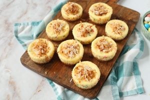 Mini Easter Cheesecakes