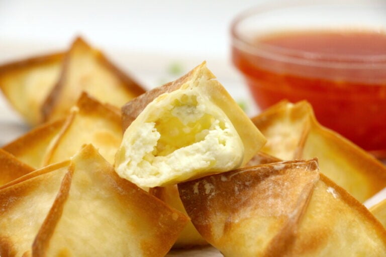 Air Fryer Cream Cheese Wontons Kitchen Divas