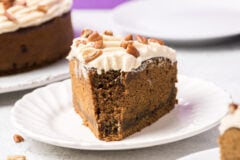 IP Gingerbread Cake with Maple Bourbon